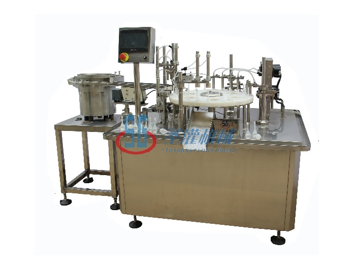 SGGY Enema Glycerini filling and capping machine